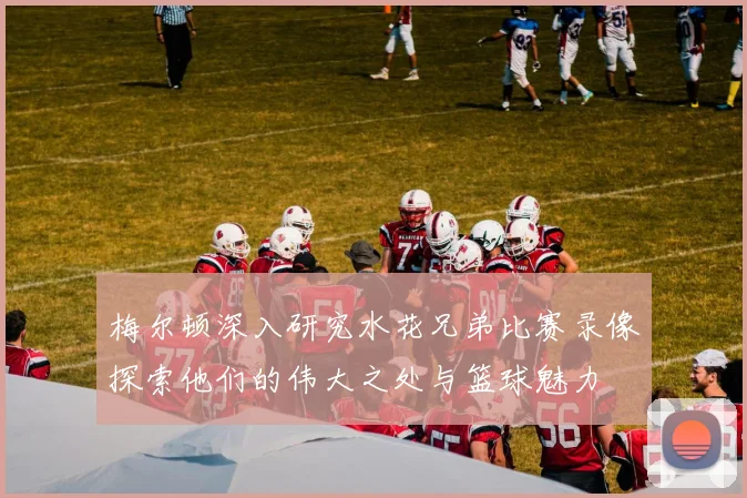 梅尔顿深入研究水花兄弟比赛录像探索他们的伟大之处与篮球魅力