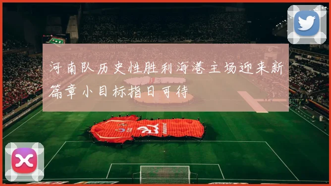 河南队历史性胜利海港主场迎来新篇章小目标指日可待